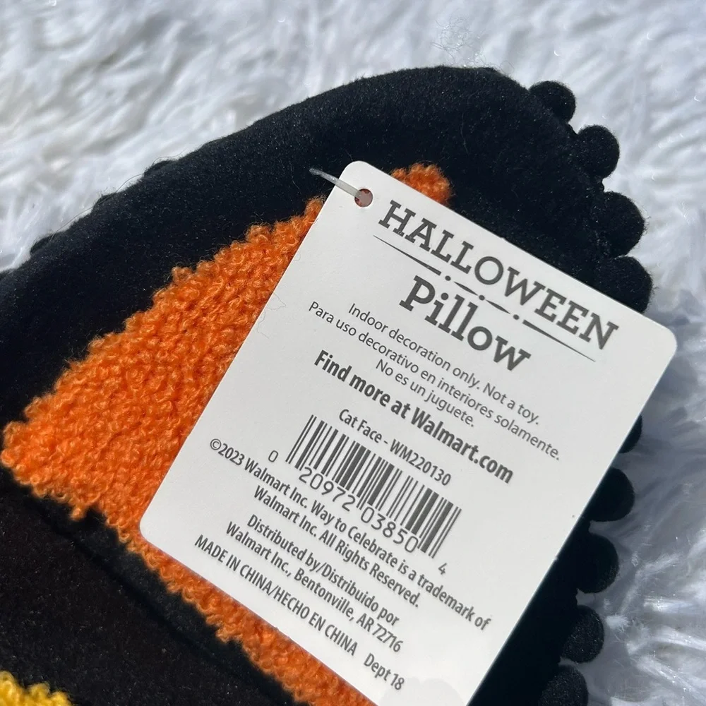 Halloween Black Cat Decorative Pillow 14